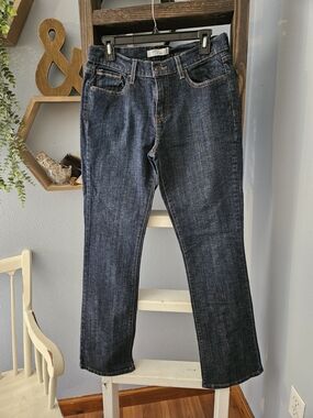 Levi's 515 Dark Blue Boot Cut Jeans Woman's Size 8